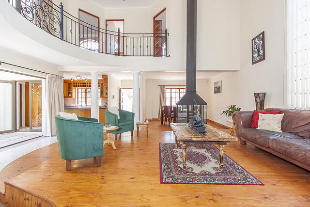 Formal lounge from TV room