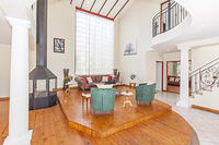 Formal lounge from the kitchen