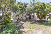 Garden facing stacking doors